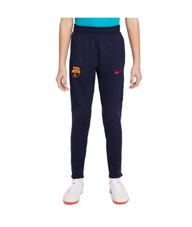 Pantalones de fútbol Nike FC Barcelona Strike azules Infantil